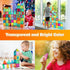 Bmag Magnetic Tiles Toys for Kids - Starter Set 3D Magnet Building Blocks for 3+ Year Old Boys and Girls