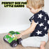 ArtCreativity 8 Inch Plush Monster Truck, Safari Design, Soft Cuddly Toy for Boys, Girls, Toddlers