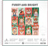 Galison Furry and Bright – 500 Piece Jigsaw Puzzle of Adorable Portraits of Furry Friends for The Holidays