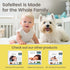 SafeRest Waterproof Mattress Protector Crib Size Absorbent Breathable Soft Fitted Bed Cover with Stretchable Pockets