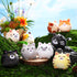 9 Pcs Mini Stuffed Keychains - 3.15 Inch Small Plush Bulk Ornaments for Kids Birthday Party Favors and Gifts