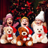 Aoriher 6 Pieces Bear Bulk Stuffed Animal, Baby Shower Plush Toys, Cute Bear Decorations for Sleeping and Playing