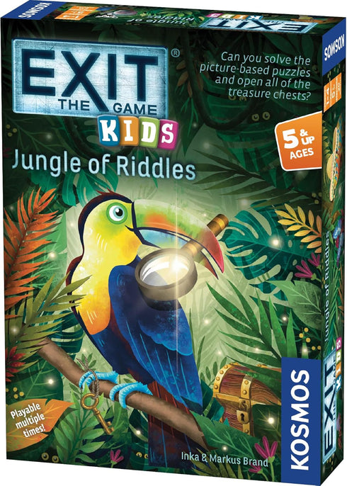 EXIT: The Game - Jungle of Riddles, Cooperative Kid's Activity Game