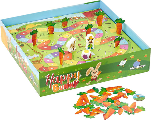 Blue Orange Happy Bunny Cooperative Kids Game, Ages 36 months to 96 months