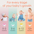Cherish Baby Care Electric Baby Nail Trimmer, Automatic Safety Stop, BPA-Free, Includes 4 File Pads