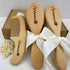 BMVDD Set, 3Pcs Custom Engraved Wooden Baby Hairbrush Natural Comb with Logo, Shower Favor, Newborns Toddler Grooming