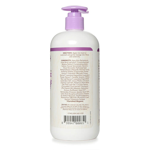 Little Twig 2-in-1 Baby Wash, Hypoallergenic Body Wash with Organic Ingredients, Calming Lavender, 17 fl. oz.