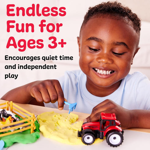 Creativity for Kids Sensory Pack: Farm - Sensory Toys for Toddlers 3-4+, Pretend Play Farm Animals Toys for Kids