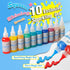 Magic Water Elf Toy Kit - Aqua Fairy Water Gel Kit with 20 Magic Gels & 10 Sea Creature Molds for Kids Arts & Crafts