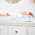 100% aden + anais Essentials Changing Pad Cover, Cotton Muslin, Super Soft & Breathable, Tailored Snug Fit, Single