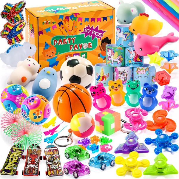 Claw Machine Prizes Toys Refill for Kids, Mini Toy Bulk Party Favors for Birthday Goodie Bags, Age 3-10