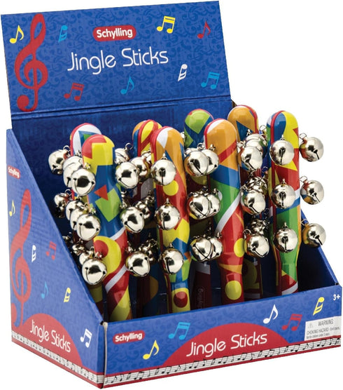 Colorful Schylling Jingle Sticks Music Instrument