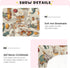 Pigsaly 27x39 Inch Crib Sheets Elephants Rabbits Tiger Vintage Circus Baby Sheet for Standard Crib Mattress Boys Girls