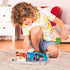 Driven by Battat Gas Station & Drive-Thru Restaurant Playset - 5-Piece Toy Car Accessories for Kids, 3 Years +