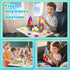 Magnetopia 40 Set 3+, Mini Diamond Texture Magnetic Tiles with Iron Box, PCS Travel Magnetic Tiles, STEM Educational