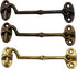 5.5” Privacy Hook and Eye Latch, Easy Lock for Barn Door, Set of 2