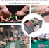 S SUNSBELL Automatic Card Shuffler - Battery Operated Poker Shuffling Machine for Five Crowns, Poker, Blackjack