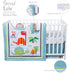 3-Piece Set, Tummy Trend Lab Dinosaur Roar Breathable Crib Bedding Can Be Used As A Blanket Or A Playmat for Time