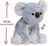 Cozys 1 10" GUND Collection Koala Stuffed Animal, Koala Bear Plush Toy for Ages and Up, Gray/White