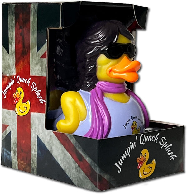 Jumpin' Quack Splash - Floating Rubber Ducks, Collectible Bath Toy Gift for Kids & Adults