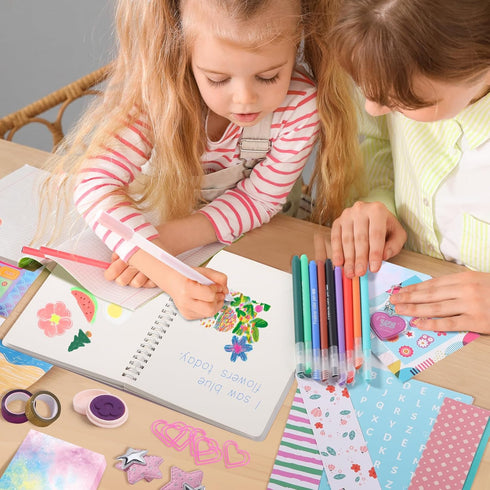 8-14 Nsrzua DIY Journal Kit for Girls,Toys for Ages and Birthday Gifts for Girls.