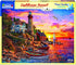 White Mountain Puzzles Lighthouse Sunset, 1000 Piece Jigsaw Puzzle