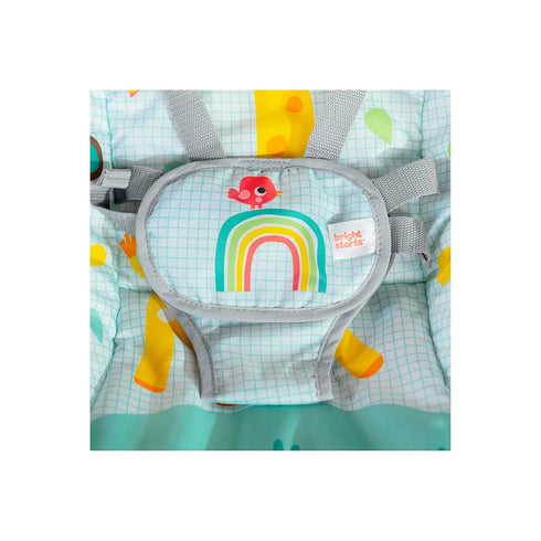 Bright Starts Unisex Infant to Toddler Rocker with Vibrations - For Newborns and Up