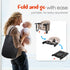 6-36 Hook On High Chair - Portable & Foldable for Babies Months, Family & Travel Use with Carry Bag(Khaki)