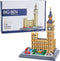 6473PCS Architecture Big Ben Micro Building Blocks Set - Model Kit Toy for Adults and Kids Ages 14+