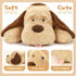 MorisMos Giant Dog Stuffed Animals 40", Large Brown Dog Puppy Plush, 40 inch Big Dog Pillow for Kids