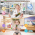 (3 50+ 1 2 Baby TV Remote Toy with Monkey Silicone Cover - Lights & Sounds Interactive Learning Toy Languages:
