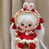 Plush Doll Clothing Set for 20cm Anime Character, Adorable Costumes for Plush Toys Gift for Girls (Red Clothes)