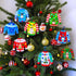 24 Sets Winlyn Christmas Craft Kits Winter Crafts DIY Ugly Sweater Ornaments Decorations Festive Foam Stickers