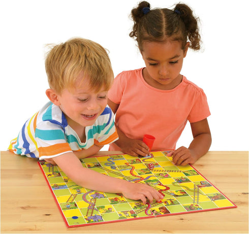 Galt Toys Snakes & Ladders and Ludo - Classic Family Board Game for Ages 3 Years Plus, 2-4 Players
