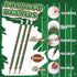 36 Set Football Pencils and Football Erasers, Sport Pencils & Erasers, Fun Birthday Pencils for Kids, Football Party