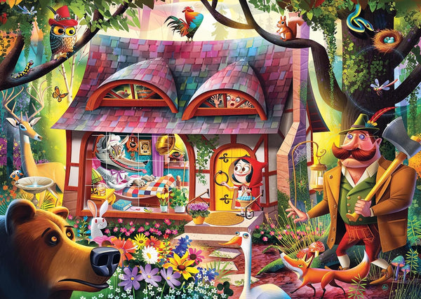 Ravensburger Dean Macadam Come in, Red Riding Hood 1000 Piece Jigsaw Puzzle
