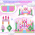 SeedYond Block-122PCS Sets,Castles 3+,Upgraded Gifts(1 inch) Magnetic Magnetic Building Blocks Magnet Cube Building