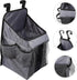 HOODANCOS Crib Storage Bag and Diaper Organizer for Nursery, Hanging Storage Pouch with Multiple Compartments, Foldable