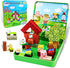 Magnetic Blocks,49PCS Magnetic Cubes Portable Magnetic Building Blocks with Metal Storage Box,