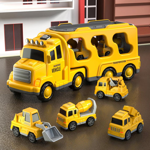 Beby Buty 5 1 3-5, Bulldozer 2 3 4 5 in Construction Trucks Cars Toys for Toddlers Boy Toddler Car Truck Toys