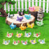 CozyWhimsy 17 (170 Luminous Mini Resin Axolotl Glow Tiny Little Resin Axolotl hides Plastic Animals Digital Garden