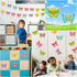 Hedeey 36 Packs Set, 36) Spring Butterflies Craft Kits for Kids,Make Your Own Butterfly Paper Craft Spring DIY Art