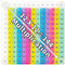 Interactive 12x12 Multiplication Pop Board - STEM Sensory Math Toy with Poppable