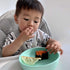 Silicone Baby Bowl with Suction Base for Feeding Babies 6+ Months and Toddlers, Mess-Free Eating, Unbreakable, Non-Toxic, Stylish, Dishwasher & Microwave Safe, Shower Gift by Goobie Baby