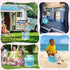 2026 30 Upgraded Portable Potty Chair for Toddlers with Splash-Proof Design, Foldable Travel Potty with Bag & Refills