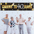 40th Birthday Banner, Happy 40th Birthday Cheers to 40 Years Sign, Gold Glitter Birthday Decoration Supplies