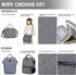Small Diaper Bag Tote for Girls Baby Nappy Bag - Travel&Outdoor Stroller Organizer Cute Diaper Maternity Bag for Mom