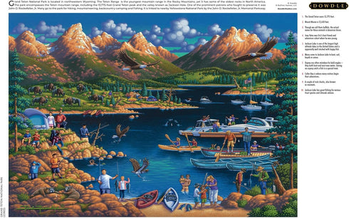 Buffalo Games - Grand Teton - Eric Dowdle - 300 Piece Jigsaw Puzzle for Adults 14 and Up