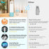 azopesy Preset PreciseTemperature Portable Bottle Warmer for Travel, Bottle Warmer On The Go with Quick Heating, Modes