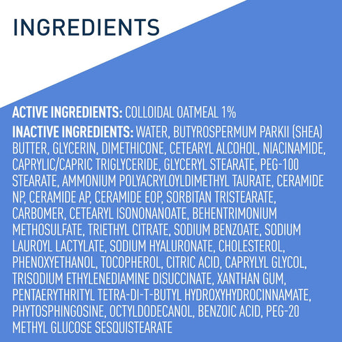 Cream,1% Free,5oz,(Pack 2) CeraVe Baby Eczema Relief Colloidal Oatmeal Cream with Vitamin E & Ceramides,Soothes & Calms